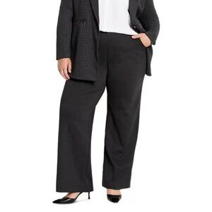 NIC+ZOE Black Wide Leg Pants